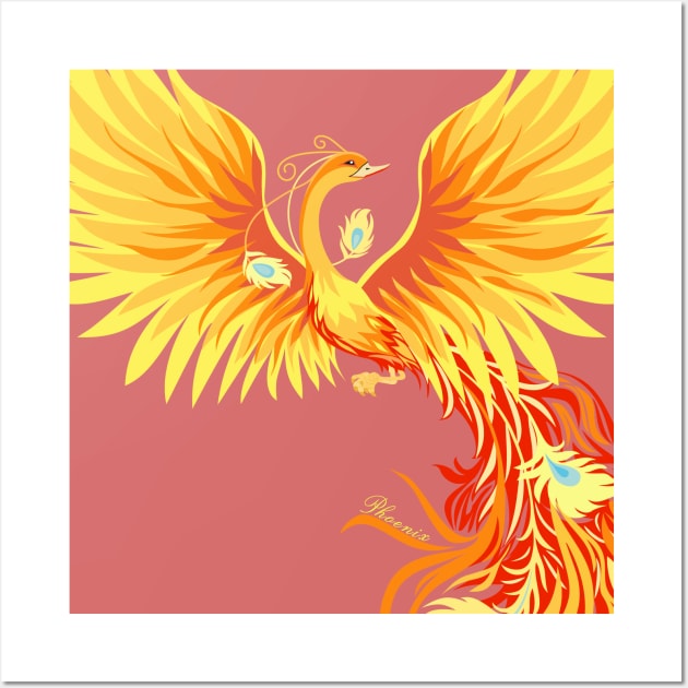 Phoenix Wall Art by mkbl